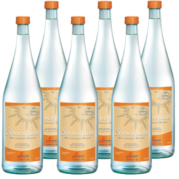 Produktfoto zu St. Leonhard - Sonnenquelle - 6 x 1l