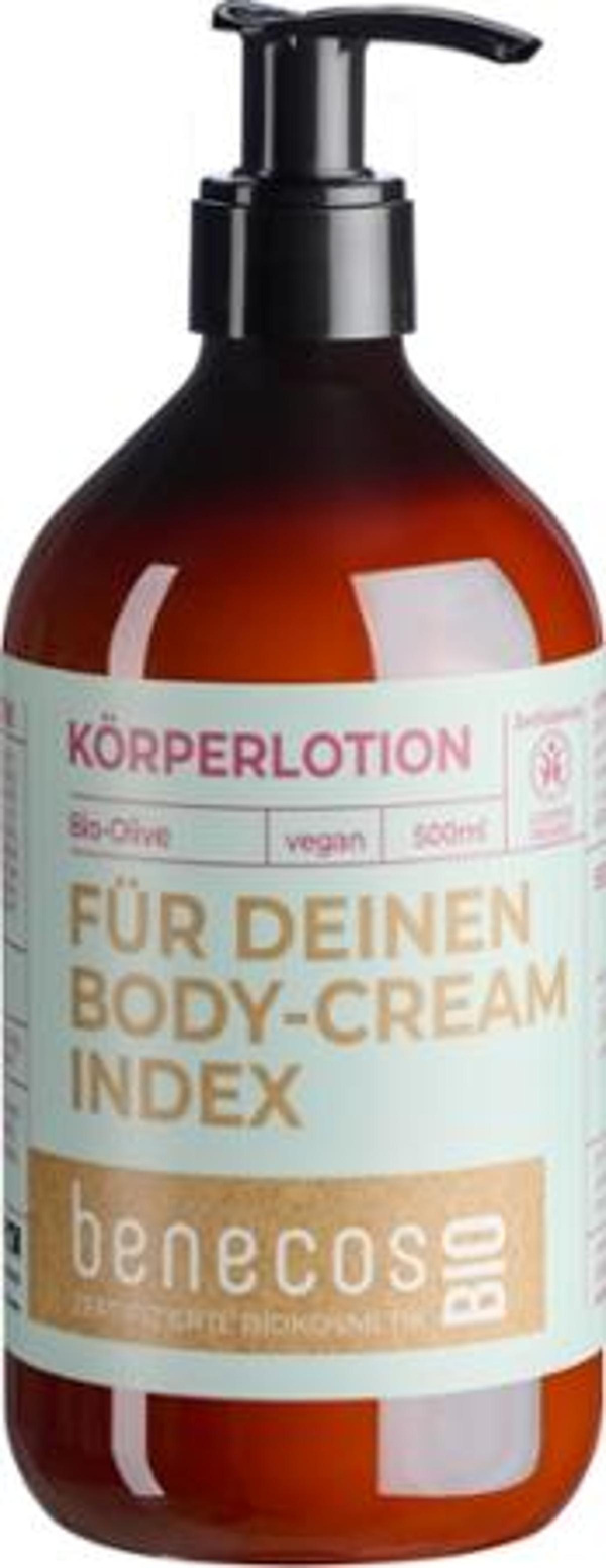 Produktfoto zu Benecos - Körperlotion Olive FÜR DEINEN BODY CREAM INDEX - 500 ml