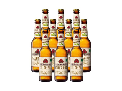 Produktfoto zu Riedenburger - Keller-Pils - 10 x 0,33l