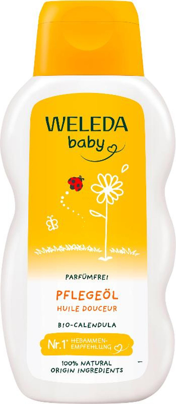 Produktfoto zu Weleda - Calendula Pflegeöl unparfümiert - 200ml
