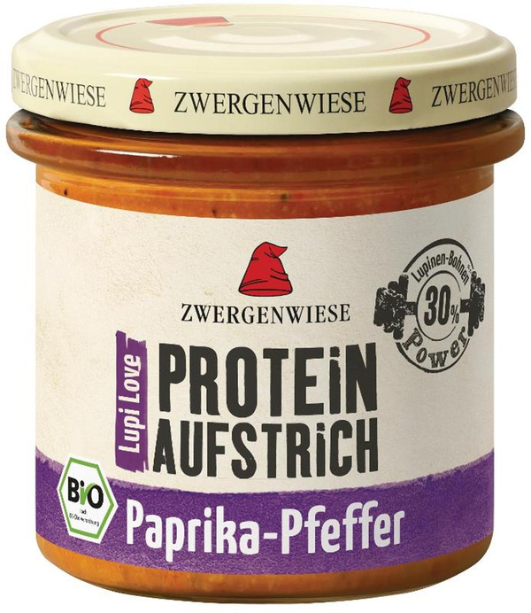 Produktfoto zu Zwergenwiese - LupiLove Protein Paprika Pfeffer - 135 g