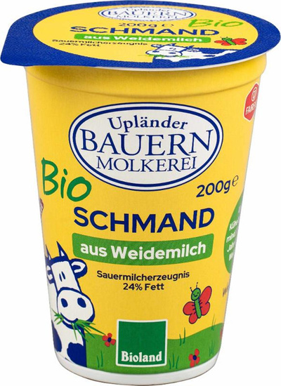 Produktfoto zu Upländer - Schmand, 24 % - 200g