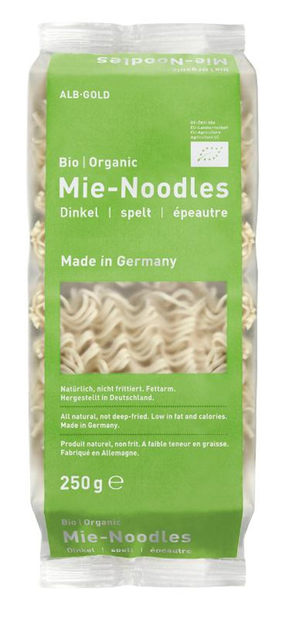 Produktfoto zu ALB-Gold - Dinkel Mie Noodles - 250g