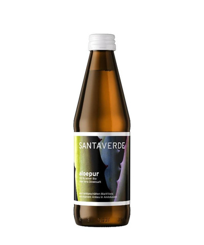 Produktfoto zu SantaVerde Aloepur Aloe Vera Saft - 0,33l