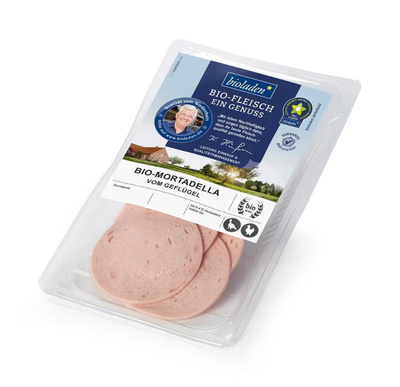 Produktfoto zu bioladen - Geflügel-Mortadella - 80g
