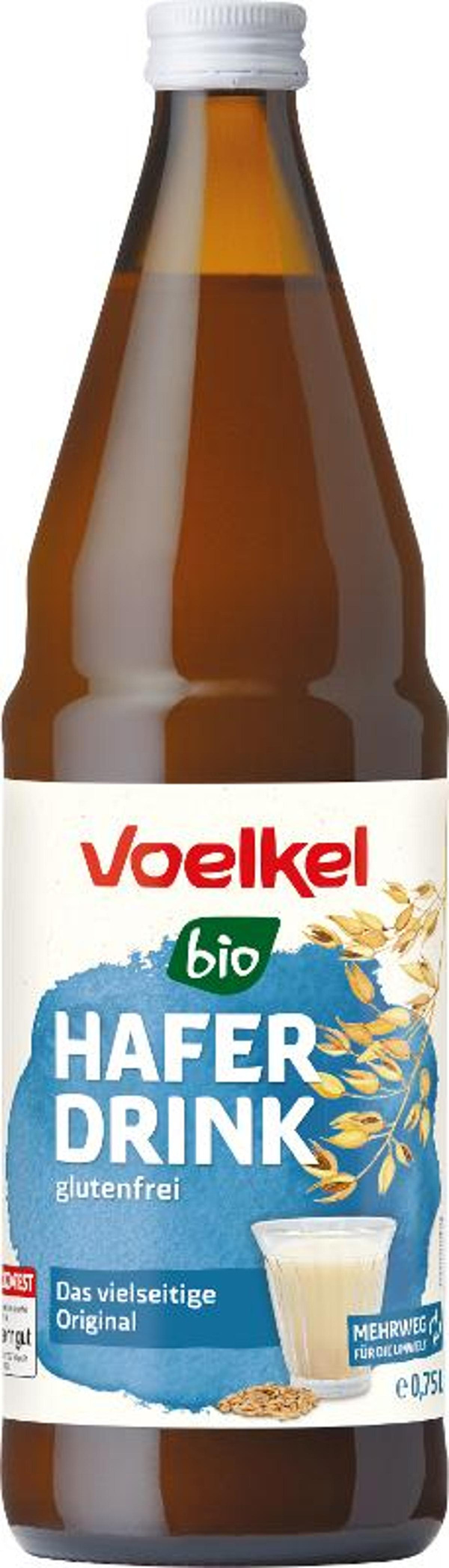 Produktfoto zu Voelkel - Haferdrink, natural - 0,75l