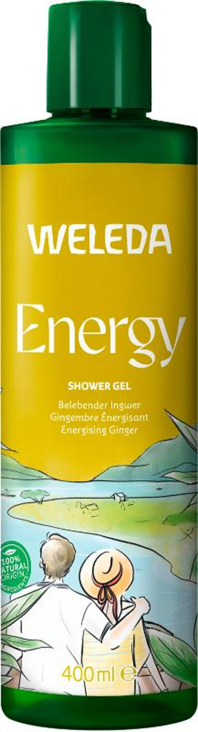 Produktfoto zu Weleda -Energy Shower Gel Ingwer - 400ml