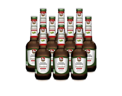 Produktfoto zu Lammsbräu - Dunkel Alkoholfrei - 10 x 0,33l