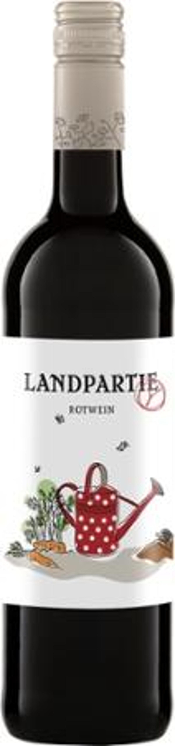 Produktfoto zu LANDPARTY Rot, halbtrocken - 0,75l