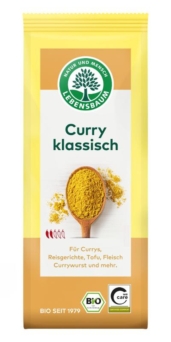 Produktfoto zu Lebensbaum - Currypulver klassisch - 50g