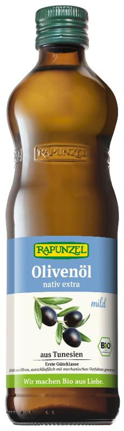 Produktfoto zu Rapunzel - Olivenöl mild, nativ extra - 0,5l