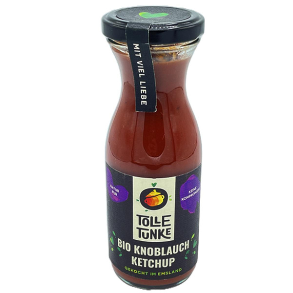 Produktfoto zu Tolle Tunke - Bio Knoblauch Ketchup - 250ml