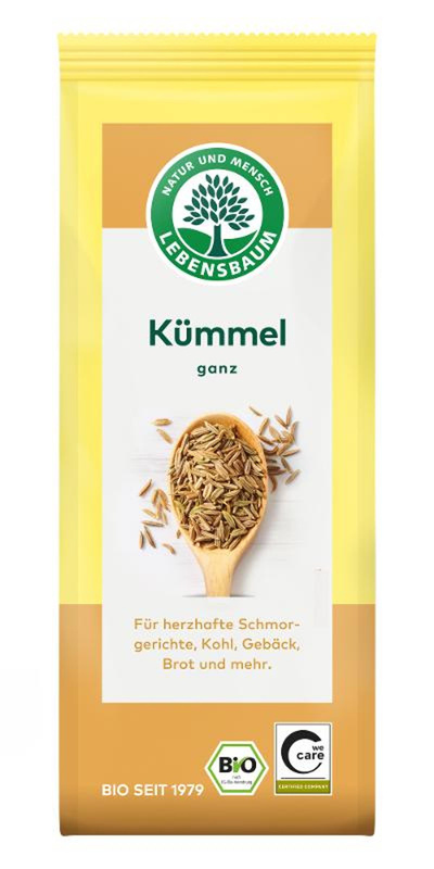 Produktfoto zu Lebensbaum - Kümmel, ganz - 50g