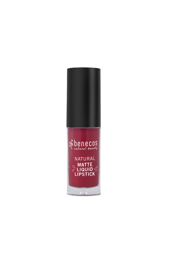 Produktfoto zu Benecos - Lipgloss Matteffekt bloody berry - 5 ml