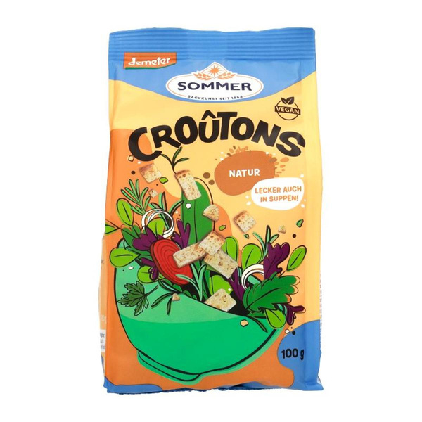 Produktfoto zu Sommer - Croûtons Natur - geröstete Brotwürfel - 100g