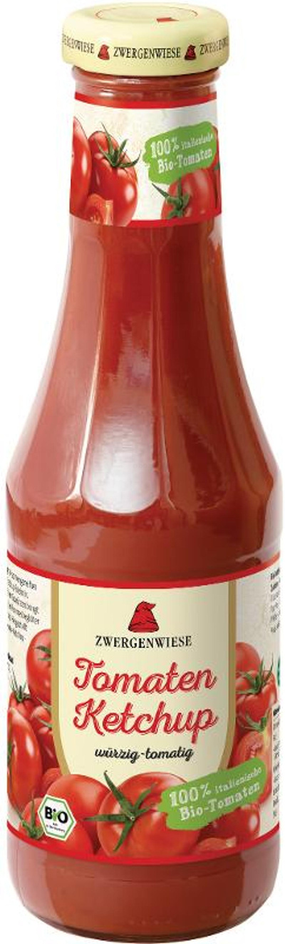 Produktfoto zu Zwergenwiese - Tomaten Ketchup - 500ml
