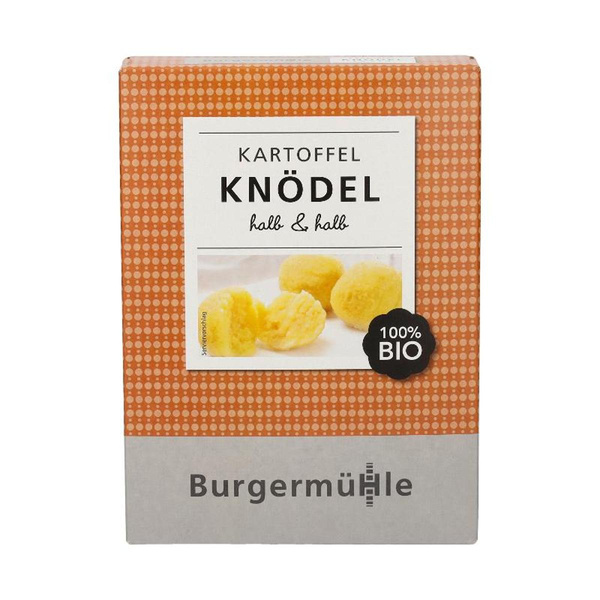 Produktfoto zu Burgermühle - Kartoffelknödel halb&halb - 230g