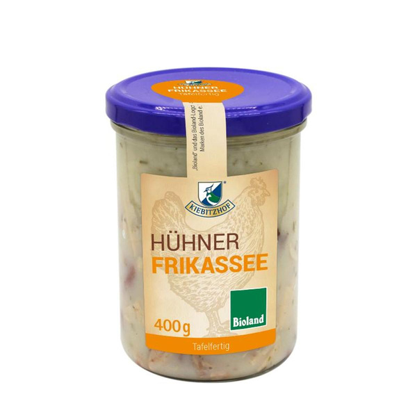 Produktfoto zu Kiebitzhof - Frikassee vom Huhn - 400g