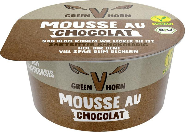 Produktfoto zu Greenhorn - Veganes Mousse au Chocolat - 100g