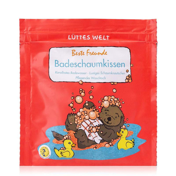 Produktfoto zu Lüttes Welt Badeschaumkissen "Beste Freunde"