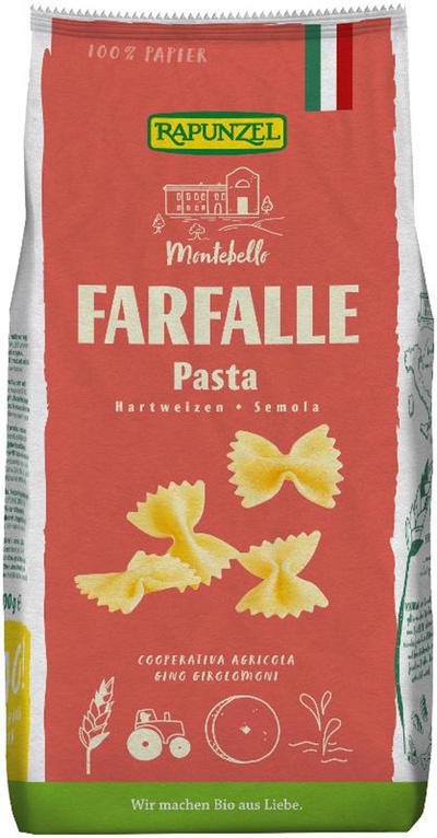 Produktfoto zu Rapunzel - Farfalle - 500g