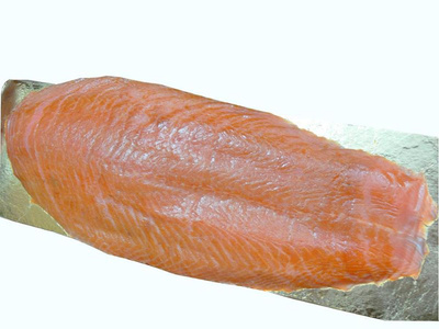 Produktfoto zu Nordatlantik-Lachs, geräuchert & vorgeschnitten - ca. 1 kg