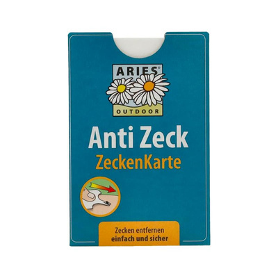 Produktfoto zu Aries Anti Zeck Zeckenkarte - 1 Stück