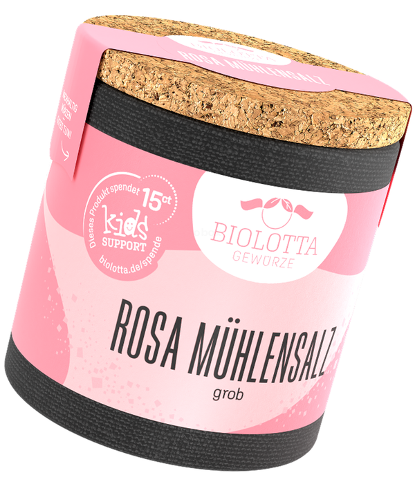 Produktfoto zu Biolotta Rosa Steinsalz - 110g