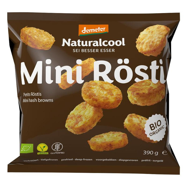 Produktfoto zu Natural Cool - Röstinchen Mini Rösti, tiefgekühlt - 390g