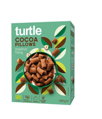 Produktfoto zu Turtle - Schokokissen mit Haselnussfüllung - 300g