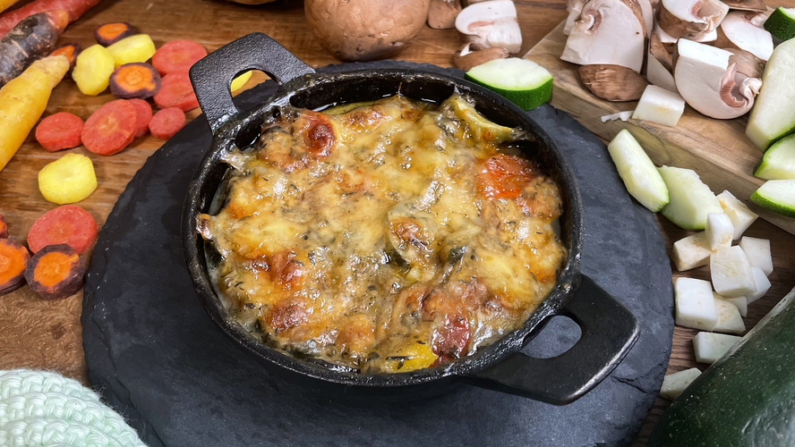 Rezeptbild für 128. Bunter Gemüseauflauf