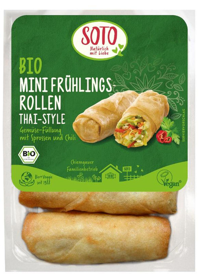 Produktfoto zu SOTO - Mini-Frühlingsrollen Thai-Style - 200g