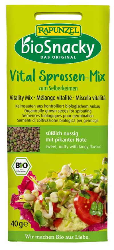 Produktfoto zu Rapunzel - Vital Sprossen-Mix bioSnacky - 40g