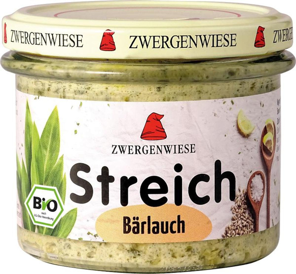 Produktfoto zu Zwergenwiese - Streich Bärlauch - 180g