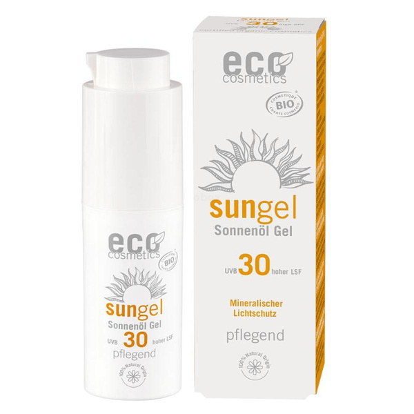 Produktfoto zu ECO - Sonnengel Gesicht transparent LSF 30 - 30ml