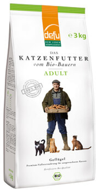 Produktfoto zu Trockenfutter Katze Geflügel - 3kg