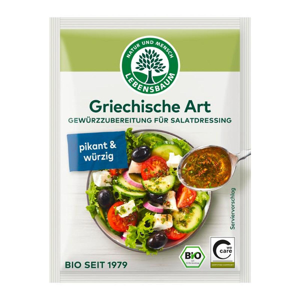 Produktfoto zu Lebensbaum - Salatdressing Griechische Art - 3 x 5g
