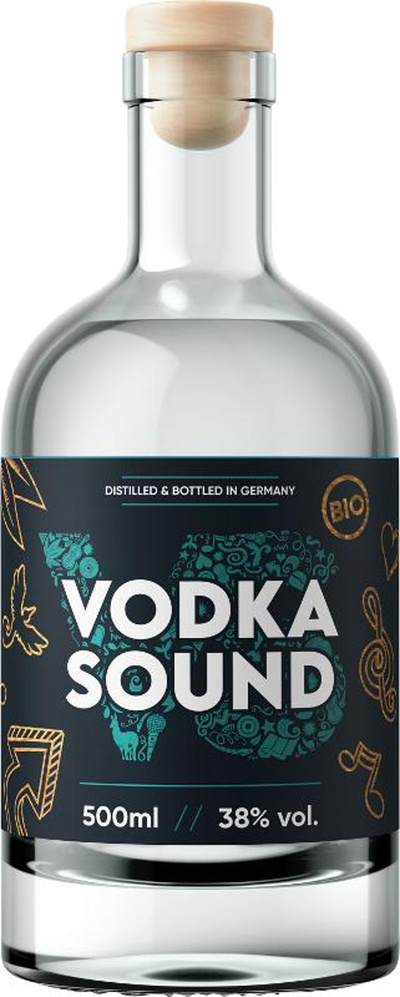 Produktfoto zu Good Sip - Vodka Sound 38% - 0,5l