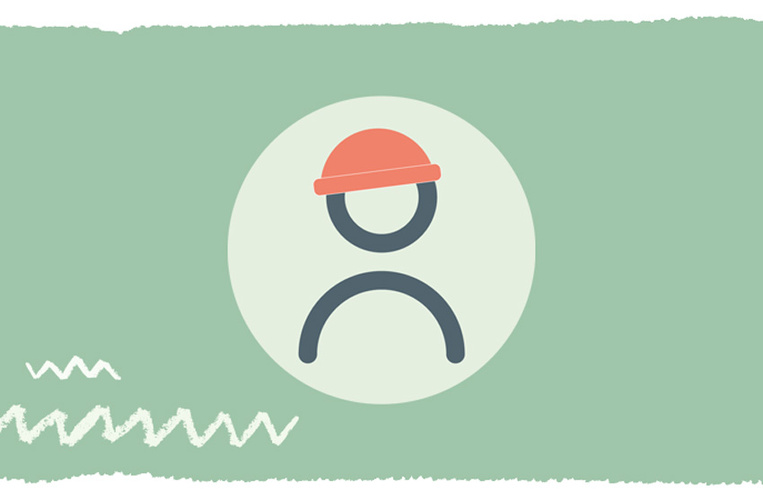 user eingeloggt mit roter Mütze auf