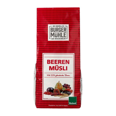 Produktfoto zu Burger Mühle - Beerenmüsli - 750g
