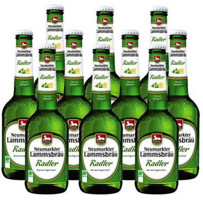 Produktfoto zu Lammsbräu - Natur-Radler - 10 x 0,33l