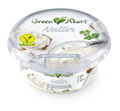 Produktfoto zu Green Heart - Frischecreme Natur, vegan - 150g