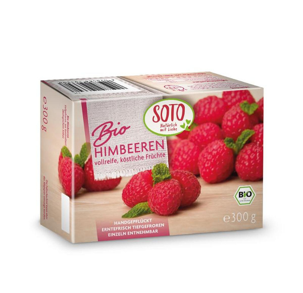 Produktfoto zu SOTO - Himbeeren, tiefgekühlt - 300g