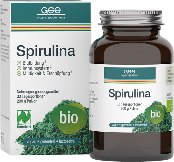 Produktfoto zu Spirulina Pulver - 200g