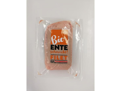 Produktfoto zu Bio-Ente - Entenbrustfilet, tiefgekühlt - ca. 260g