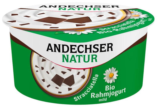 Produktfoto zu Andechser - Rahmjoghurt Stracciatella - 150g