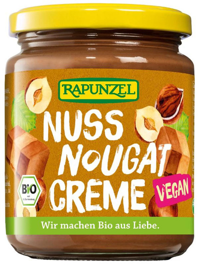 Produktfoto zu Rapunzel - Nuss-Nougat-Creme, vegan - 250g