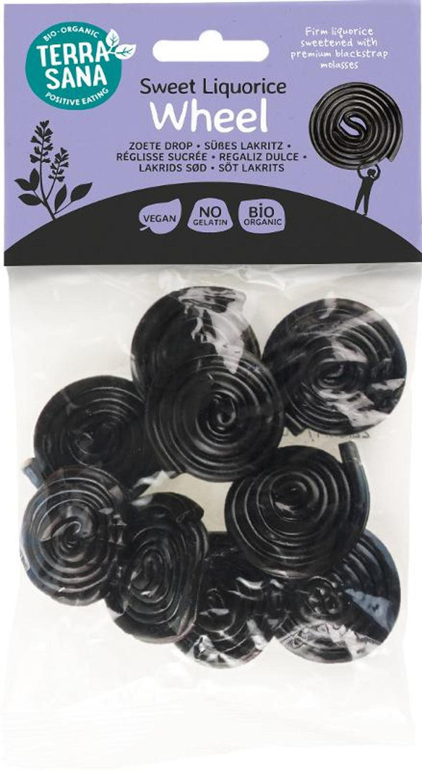 Produktfoto zu TerraSana - Lakritz Schnecken - 100g