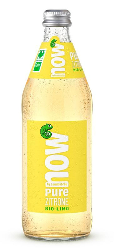 Produktfoto zu now - Pure Zitrone - 0,5l
