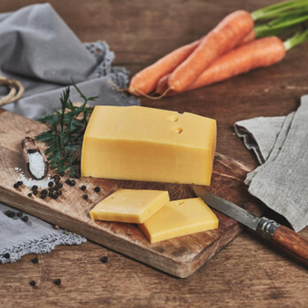 Produktfoto zu Hof Dannwisch - Hofkäse Möhre